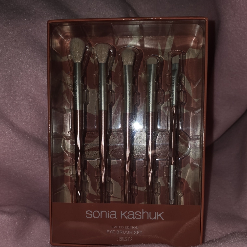 Sonia Kashuk Rose Gold Eye Brush Collection